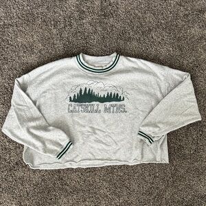 American Eagle Cropped Sweatshirt